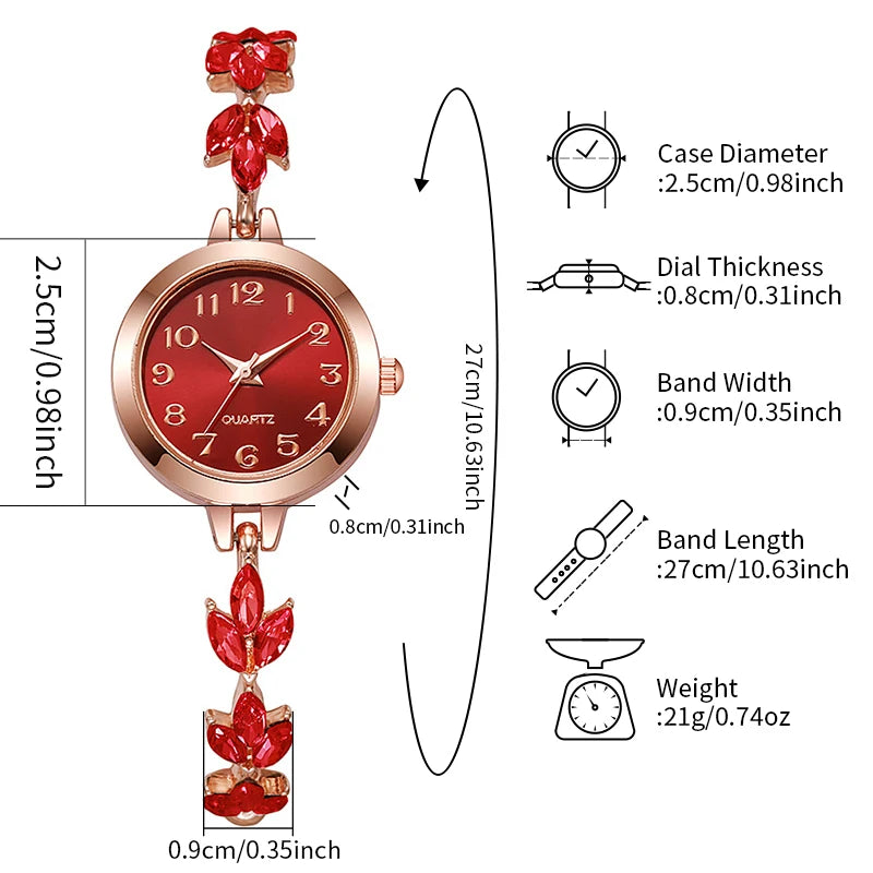RoyalLuxe™ Purple Princess Watch