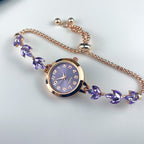 RoyalLuxe™ Purple Princess Watch