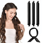EileynBeauty™ 3pcs Set Heatless Curler ✨ — Wake Up to Perfect Curls Pro