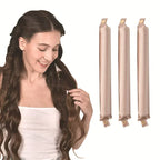EileynBeauty™ 3pcs Set Heatless Curler ✨ — Wake Up to Perfect Curls Pro