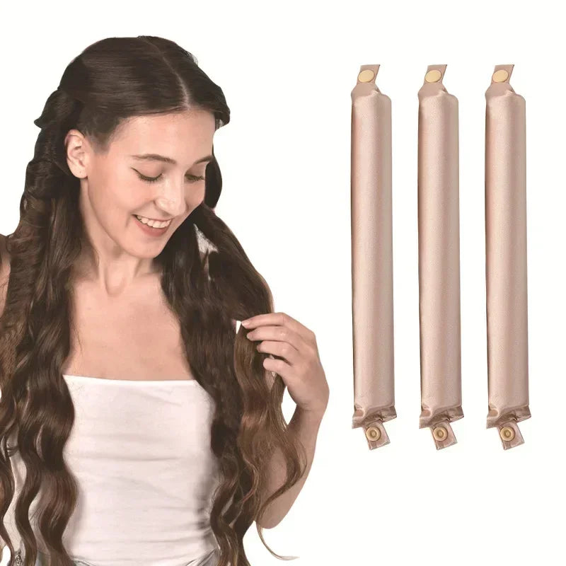 EileynBeauty™ 3pcs Set Heatless Curler ✨ — Wake Up to Perfect Curls Pro