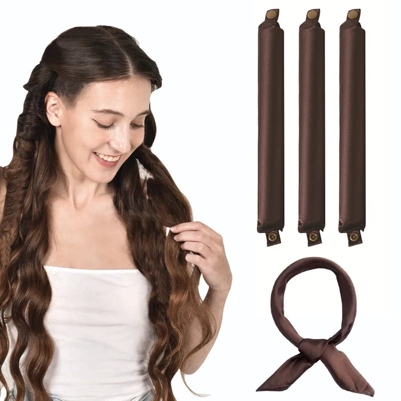 EileynBeauty™ 3pcs Set Heatless Curler ✨ — Wake Up to Perfect Curls Pro