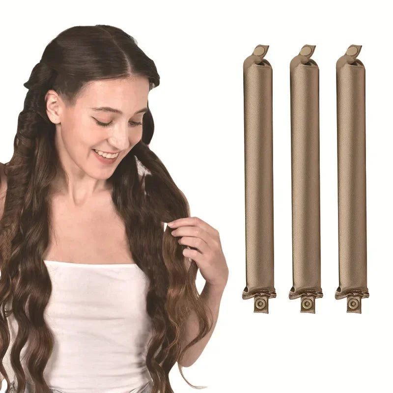 EileynBeauty™ 3pcs Set Heatless Curler ✨ — Wake Up to Perfect Curls Pro